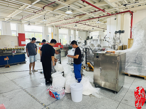 客戶現(xiàn)場(chǎng)試機(jī)圓滿成功，我司設(shè)備性能獲高度認(rèn)可